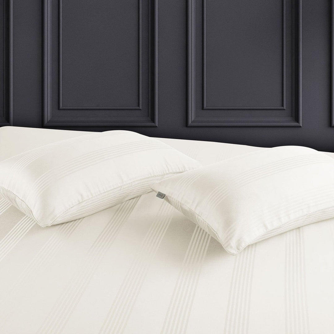 Lisslune | Serenité Premium Pillow Covers | Long-lasting cotton pillow shams for everyday comfort and timeless style