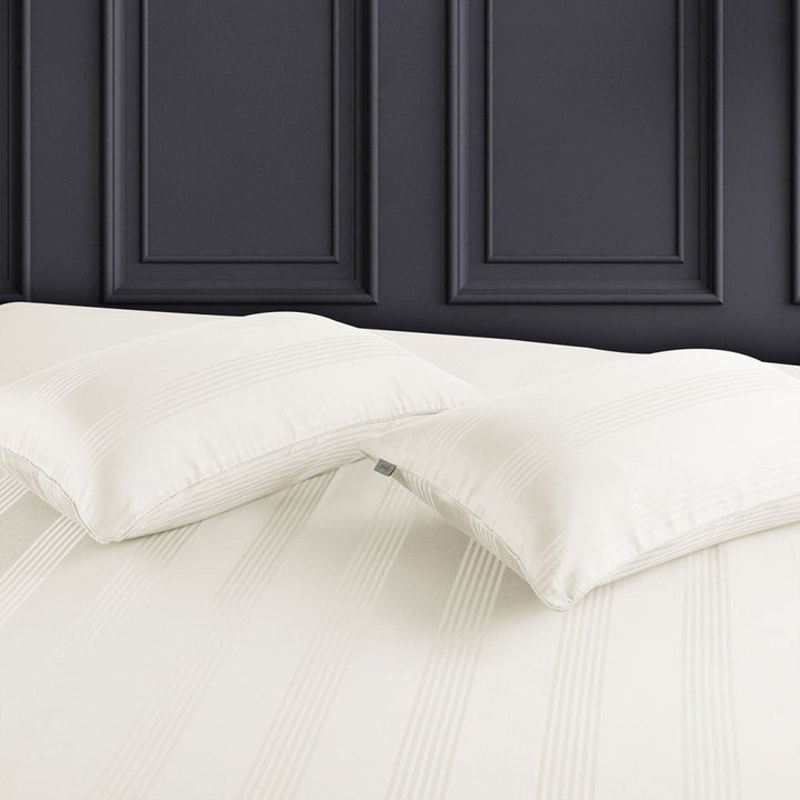 Lisslune | Serenité Premium Pillow Covers | Long-lasting cotton pillow shams for everyday comfort and timeless style