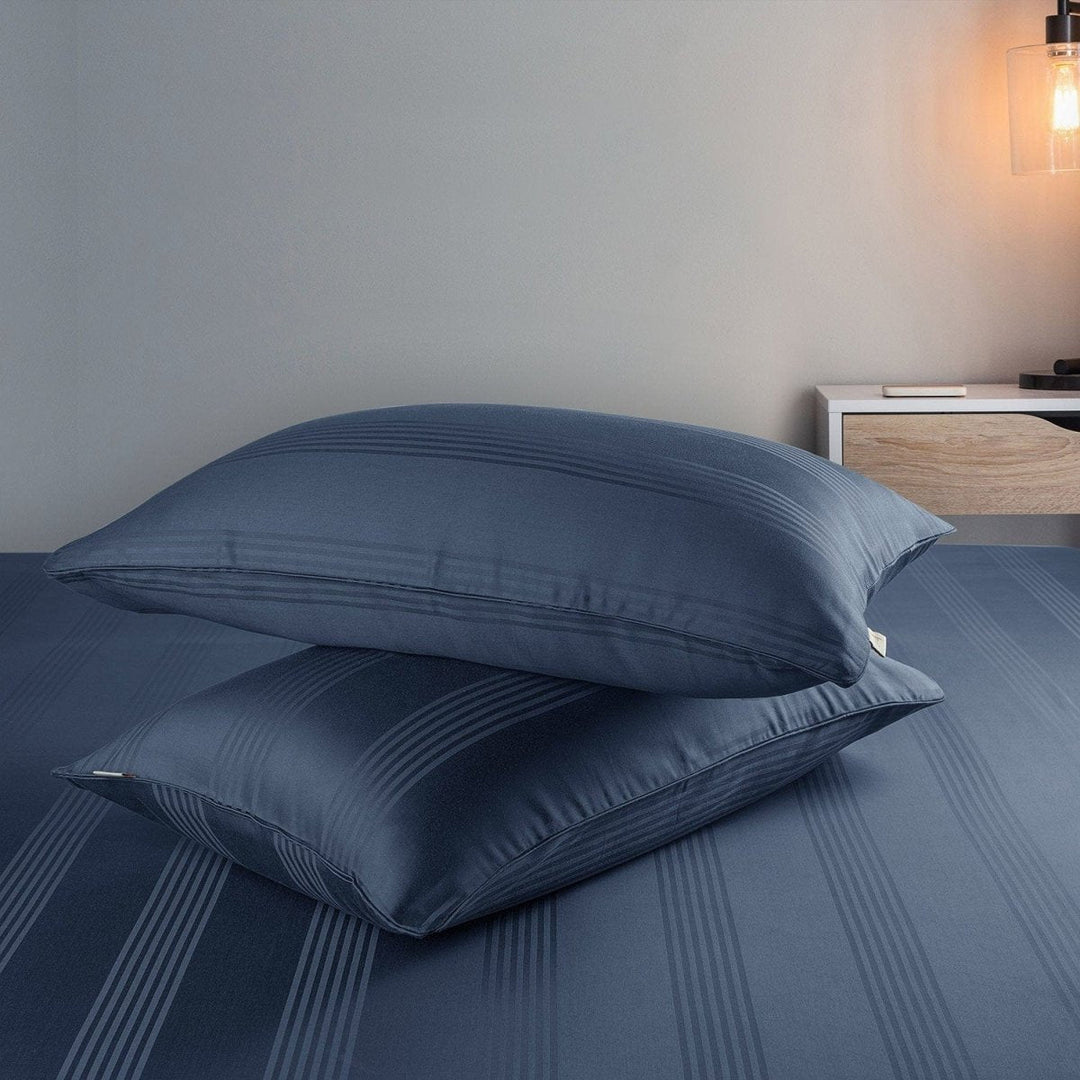 Lisslune | Serenité Premium Pillow Covers | Long-lasting cotton pillow shams for everyday comfort and timeless style