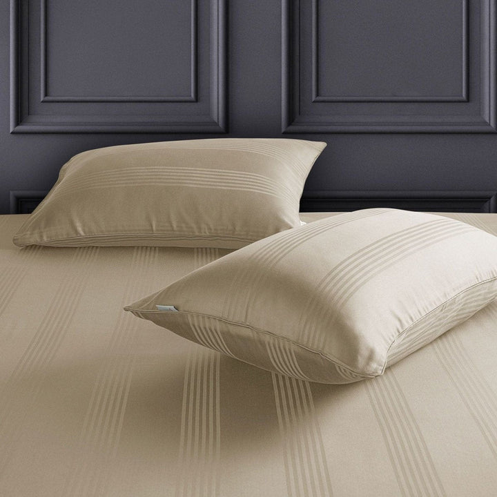 Lisslune | Serenité Premium Pillow Covers | Long-lasting cotton pillow shams for everyday comfort and timeless style