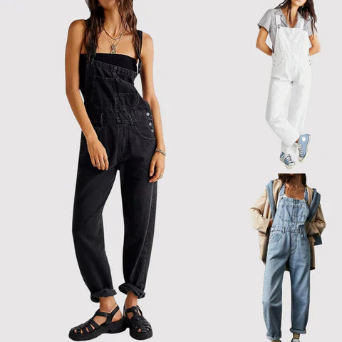 Lisslune | Lightweight Women's Denim Overalls for Summer