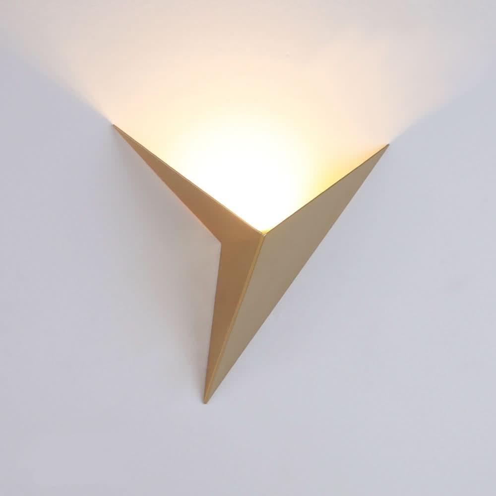 Lisslune | Modern LED Triangular Wall Lamp for Stylish Interiors