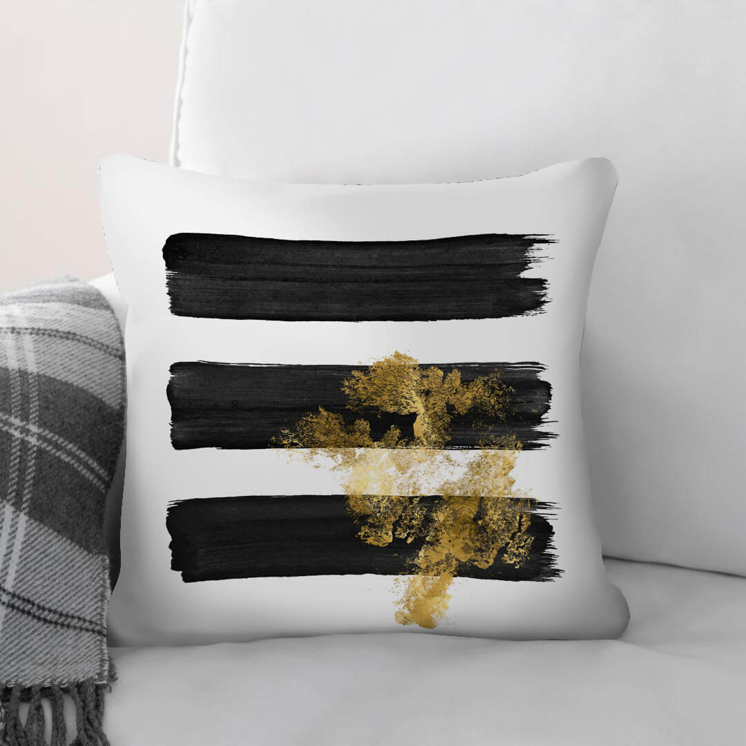 Lisslune | Noir Brush Work B Cushion