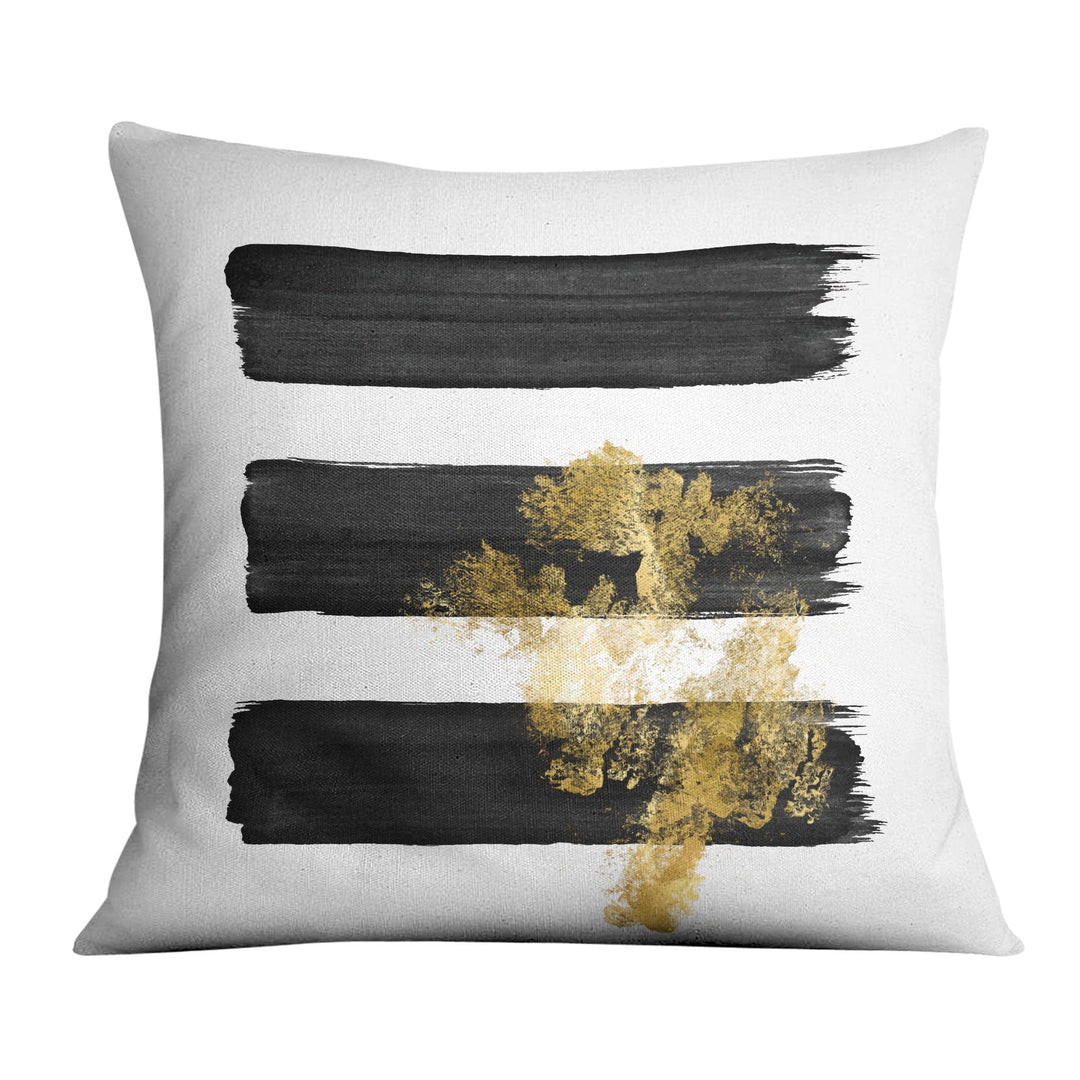Lisslune | Noir Brush Work B Cushion