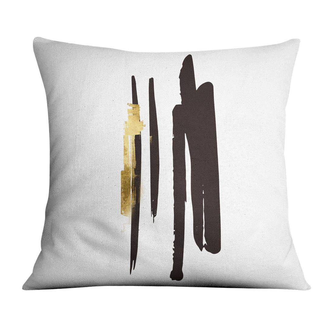 Lisslune | Noir Brush Painting C Pillow