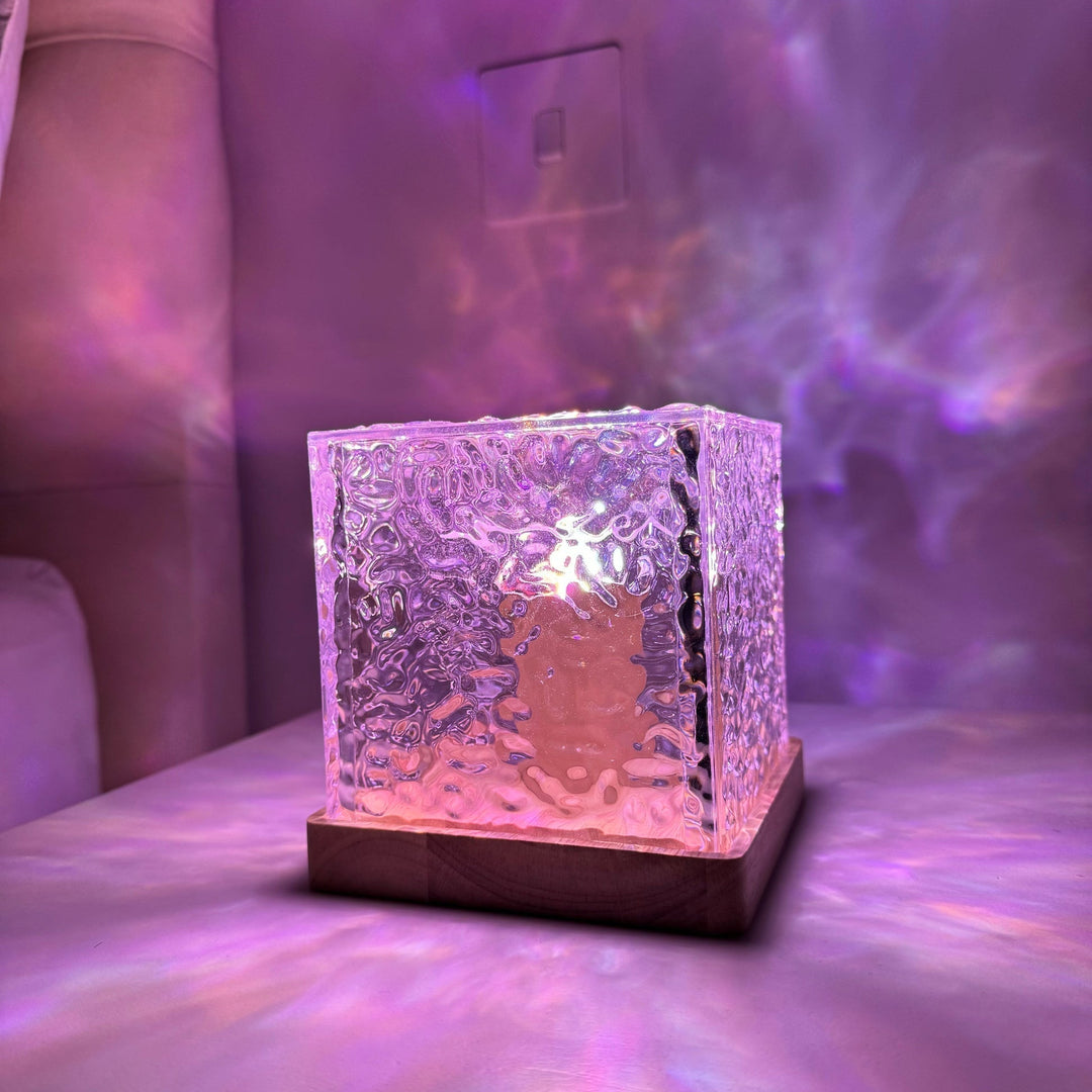 Lisslune | Noorderlicht Prisma Lamp - Borealis Cube