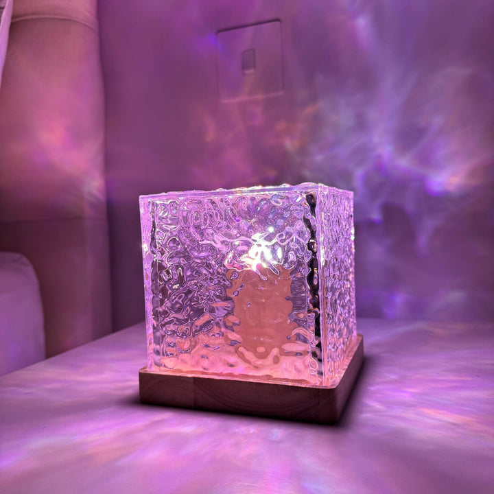 Lisslune | Noorderlicht Prisma Lamp - Borealis Cube