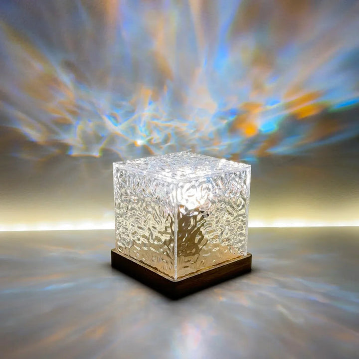 Lisslune | Noorderlicht Prisma Lamp - Borealis Cube