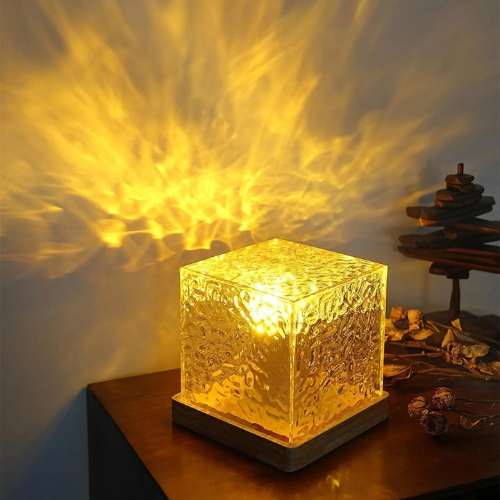 Lisslune | Noorderlicht Prisma Lamp - Borealis Cube