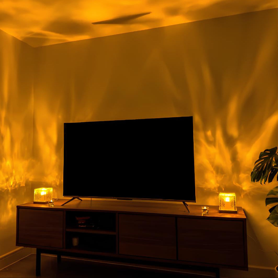 Lisslune | Noorderlicht Prisma Lamp - Borealis Cube