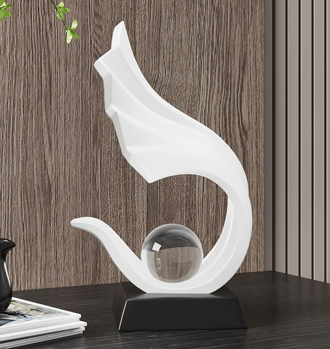 Lisslune | Wonderful Wave Crystal Accent Sculpture