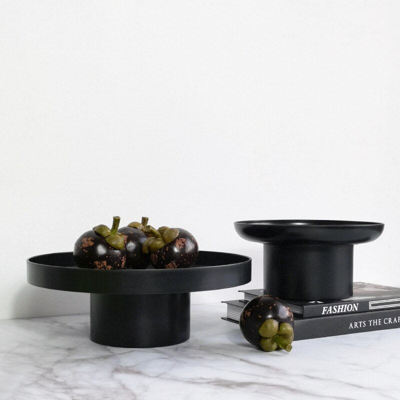 Lisslune | Nordic round storage tray made of acrylic