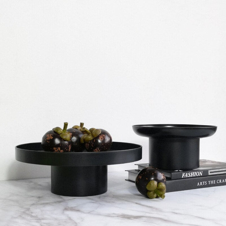 Lisslune | Nordic round storage tray made of acrylic
