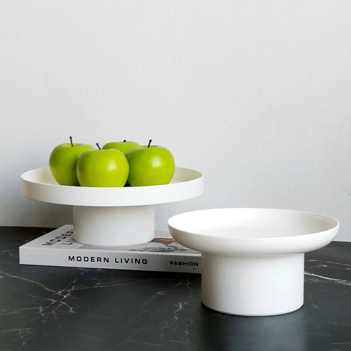 Lisslune | Nordic round storage tray made of acrylic