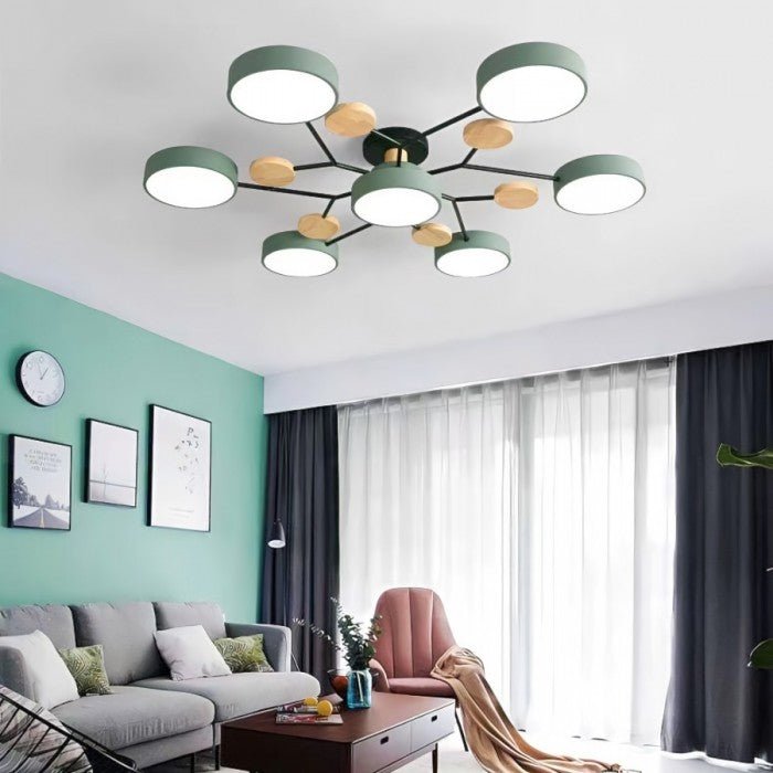 Lisslune | Scandinavian LED Ceiling Light – Modern Branch Design with Warm White Illumination & Energy Efficient Technology