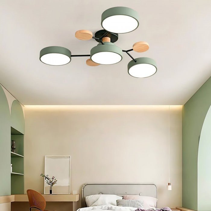 Lisslune | Scandinavian LED Ceiling Light – Modern Branch Design with Warm White Illumination & Energy Efficient Technology
