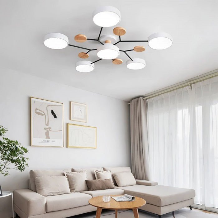 Lisslune | Scandinavian LED Ceiling Light – Modern Branch Design with Warm White Illumination & Energy Efficient Technology