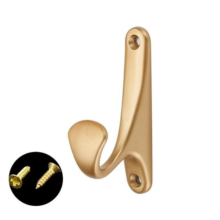Lisslune | Nordic Charm Wall Hook: Stylish Zinc Alloy Organizer for Elegant Living Spaces