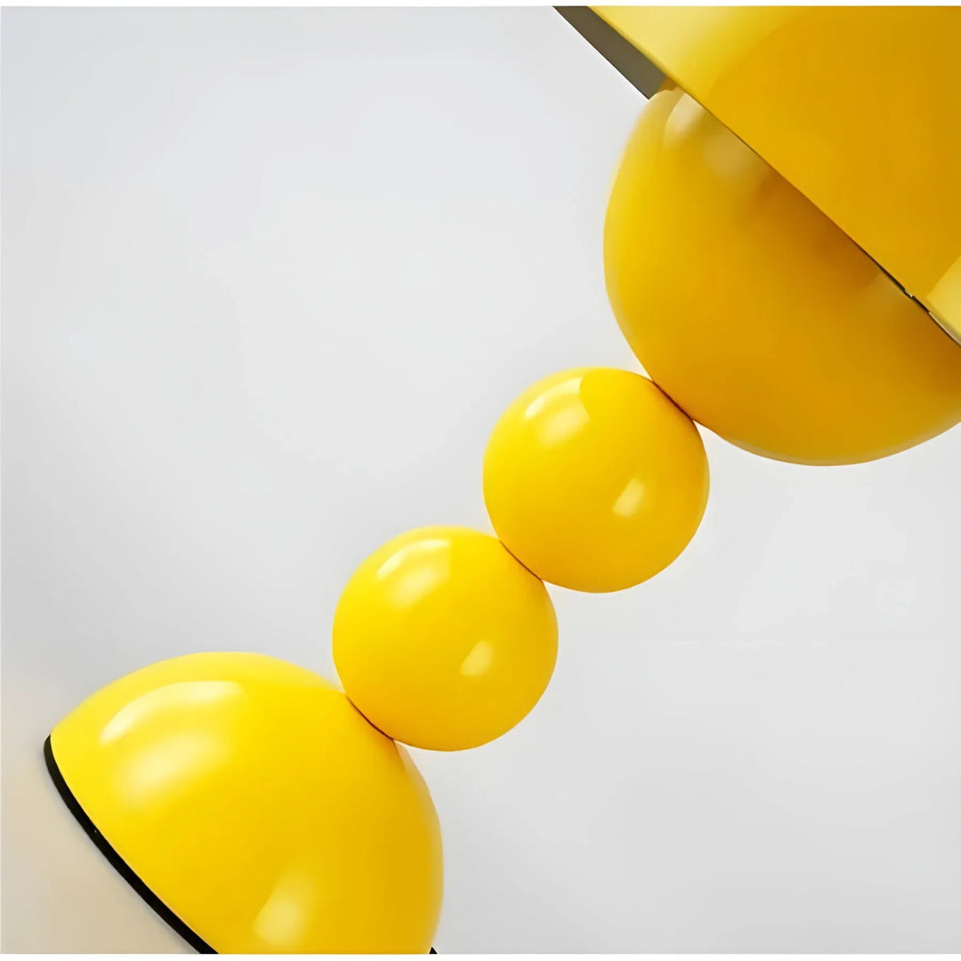 Lisslune | Modern Table Lamp in Scandinavian Design with Gold Accents