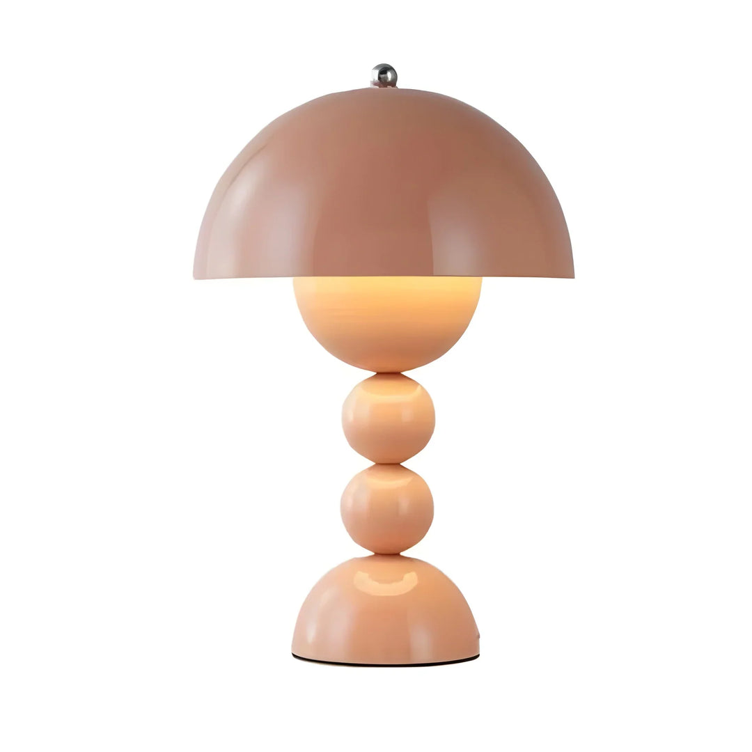 Lisslune | Modern Table Lamp in Scandinavian Design with Gold Accents