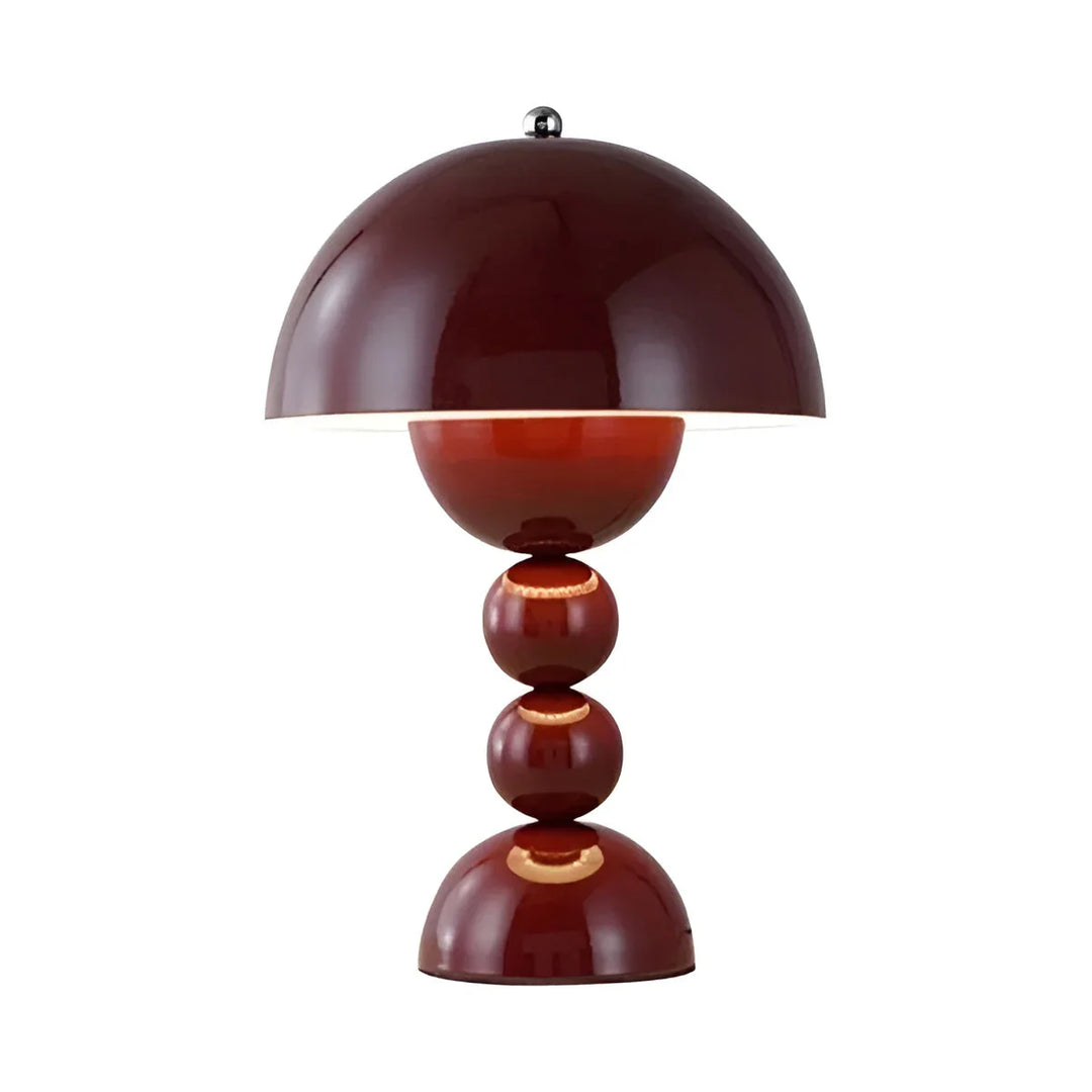 Lisslune | Modern Table Lamp in Scandinavian Design with Gold Accents