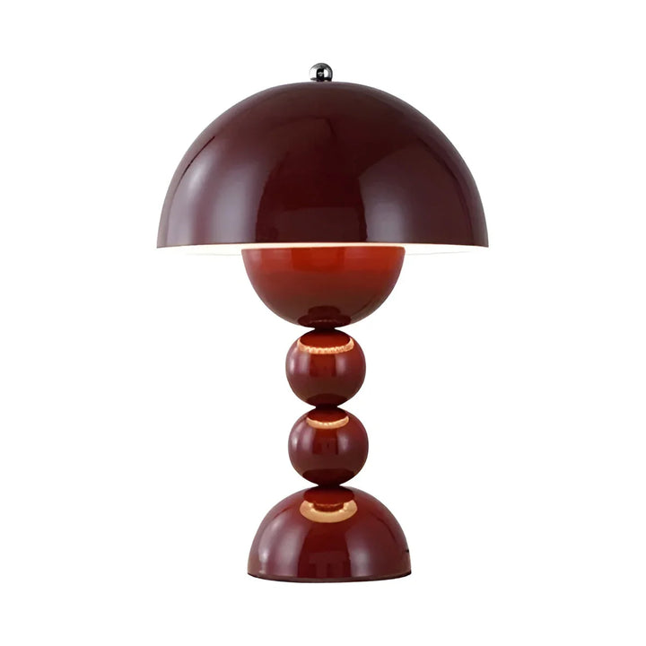 Lisslune | Modern Table Lamp in Scandinavian Design with Gold Accents