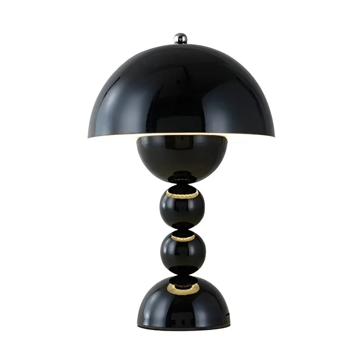 Lisslune | Modern Table Lamp in Scandinavian Design with Gold Accents