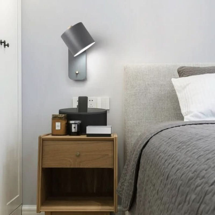 Lisslune | Modern Nordic LED Wall Light with Switch