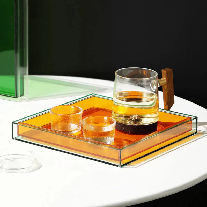 Lisslune | Acrylic Serving Tray in "Color Pop"
