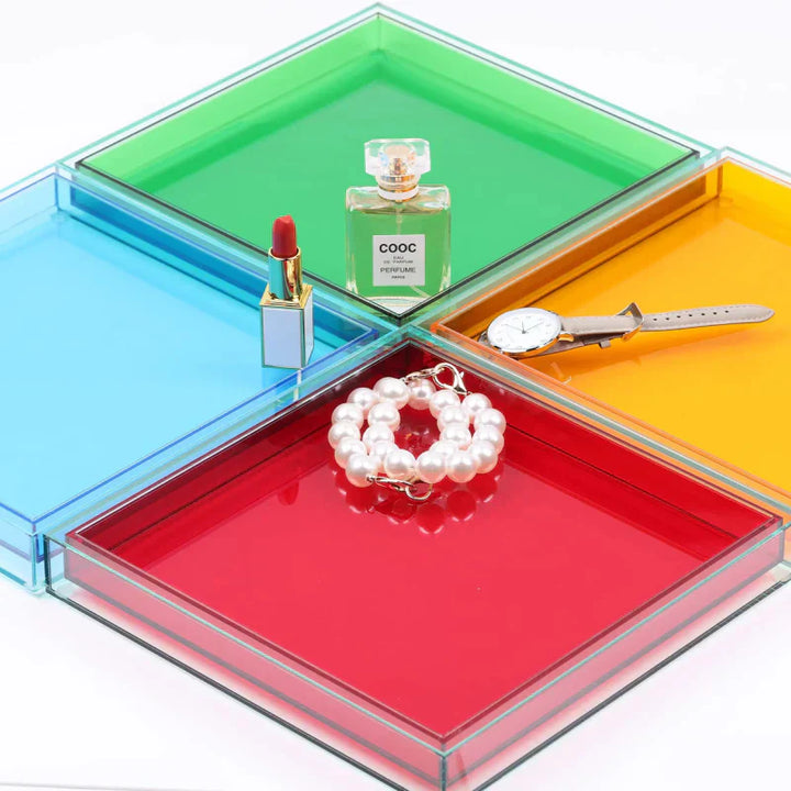 Lisslune | Acrylic Serving Tray in "Color Pop"