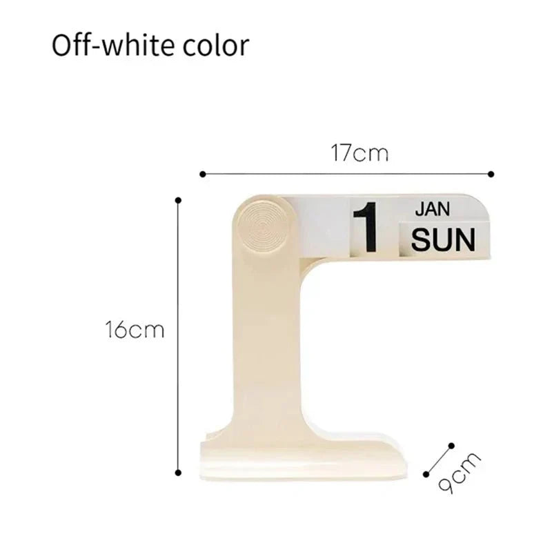 Lisslune | Nordic Style rotating desk calendar