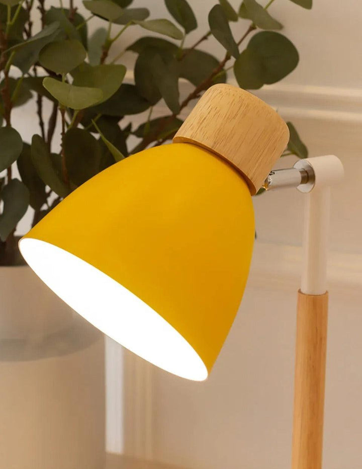 Lisslune | Nordic Table Lamp | Wood, Iron