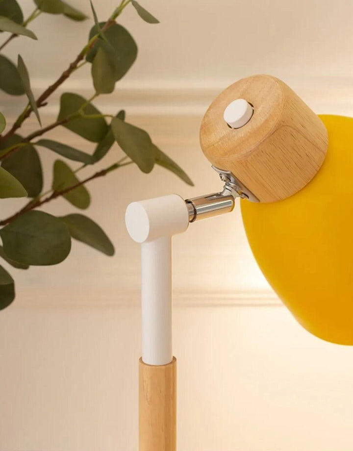Lisslune | Nordic Table Lamp | Wood, Iron