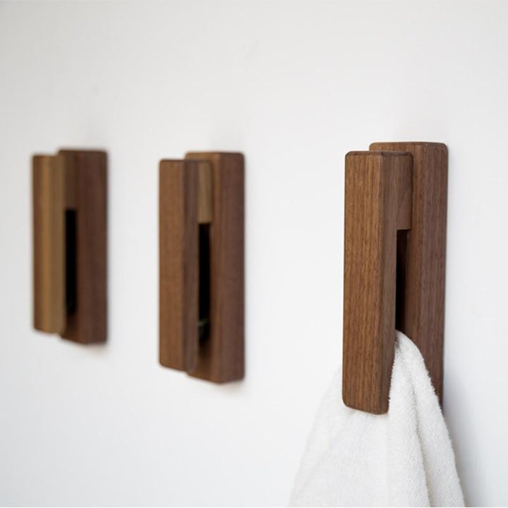 Lisslune | Nordic Wooden Towel Holder for the Bathroom