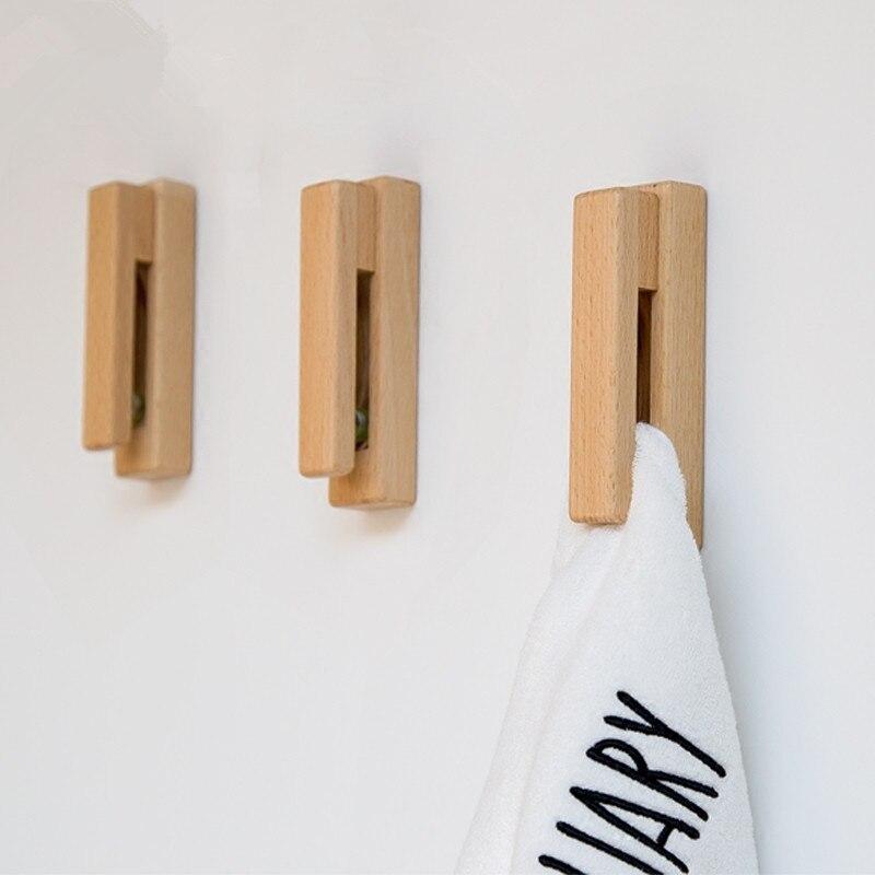 Lisslune | Nordic Wooden Towel Holder for the Bathroom