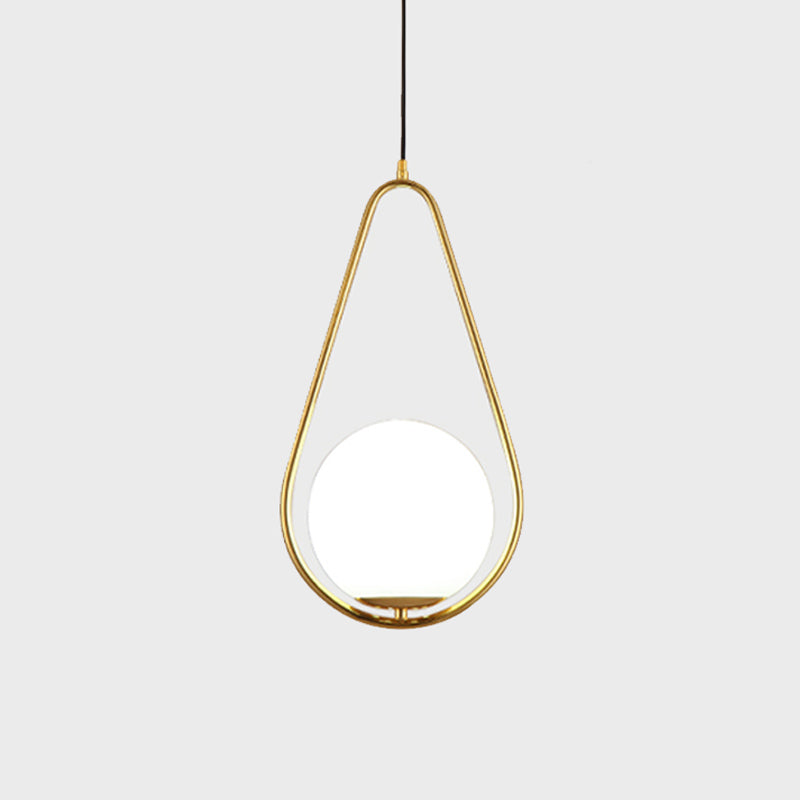 Rynx Golden Balls Elegant Pendant Lamp