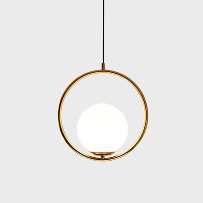 Rynx Golden Balls Elegant Pendant Lamp