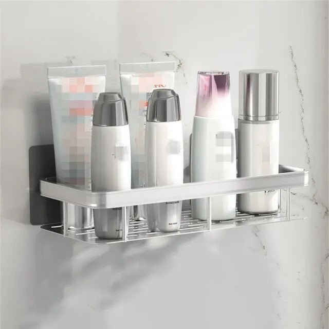 Lisslune | NordicShelf Bathroom Adhesive Shelf – Stylish Storage Without Drilling