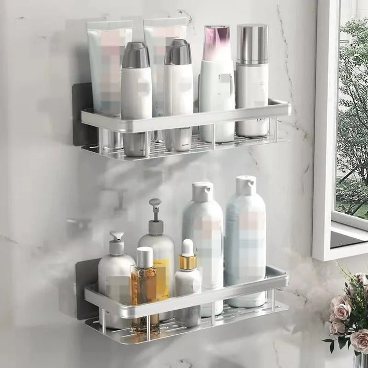 Lisslune | NordicShelf Bathroom Adhesive Shelf – Stylish Storage Without Drilling