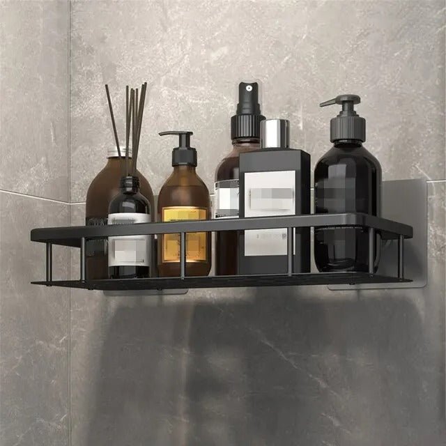 Lisslune | NordicShelf Bathroom Adhesive Shelf – Stylish Storage Without Drilling