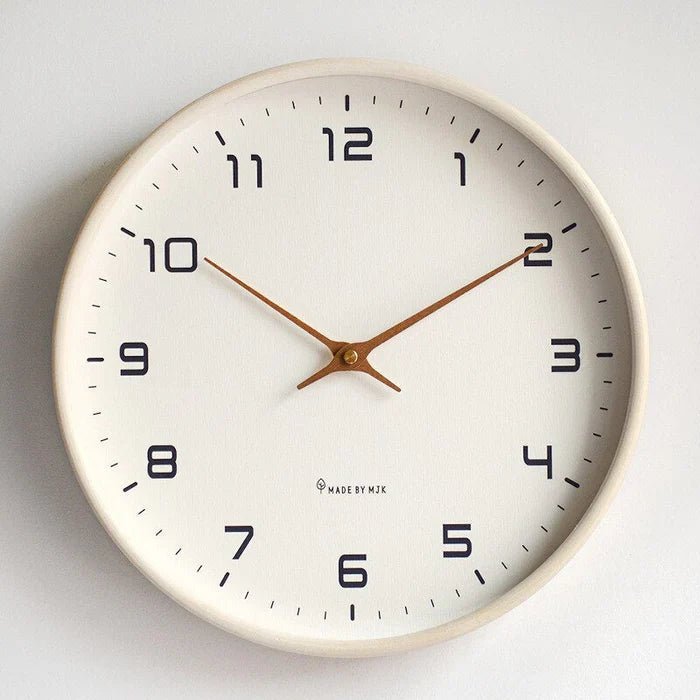 Lisslune | NordicTimber – Wooden Wall Clock with Silent Movement