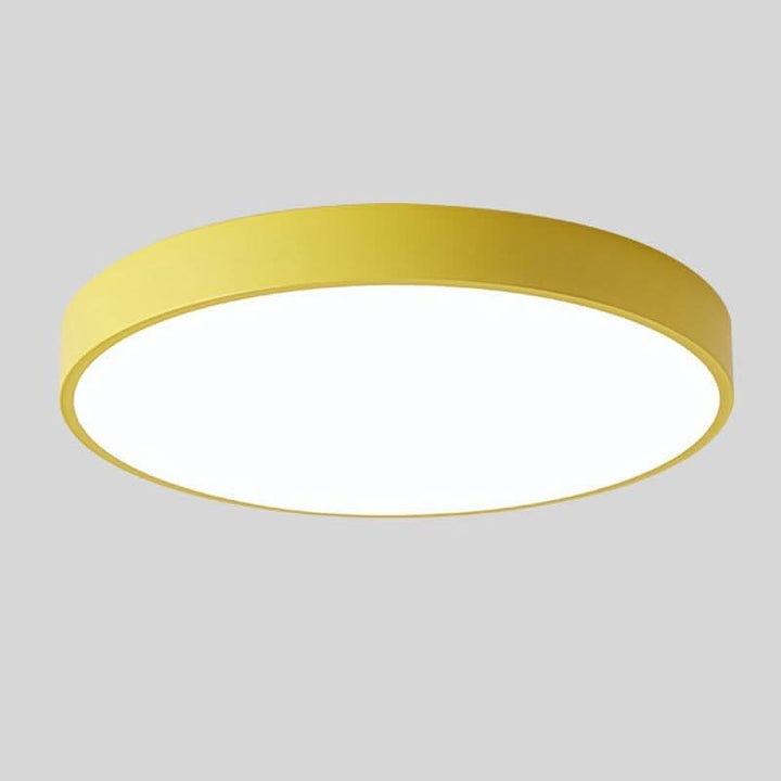 Lisslune | Nordic Wood LED Ceiling Light – Macaron Design, 23–30cm