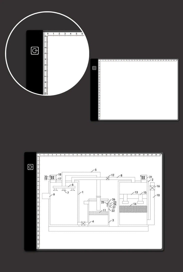 Lisslune | Magic Electronic Light Up Drawing Board
