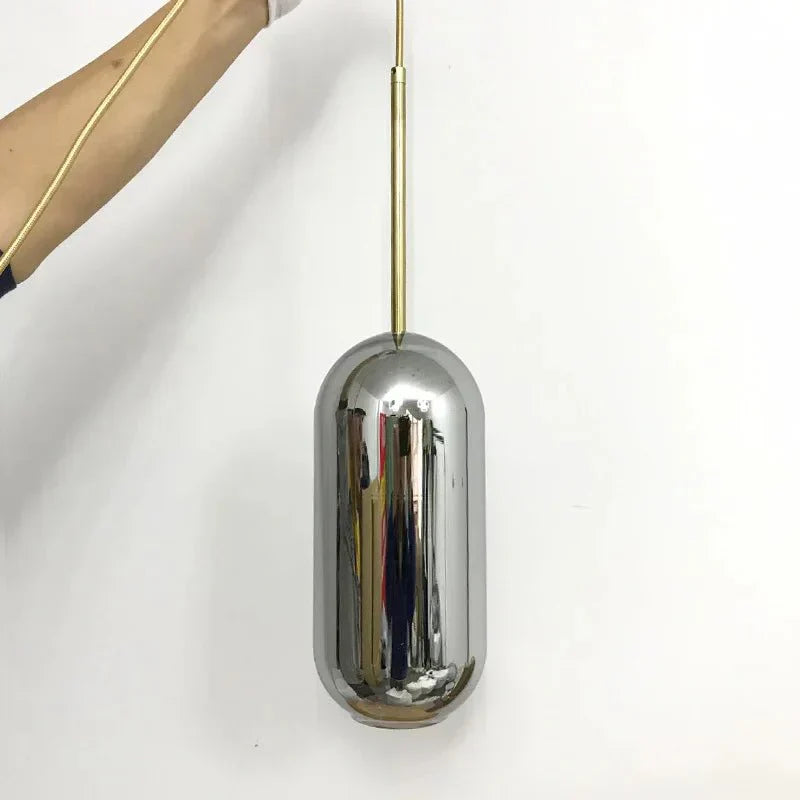 Lisslune | UrbanBeam – Stylish Iron and Glass Hanging Light