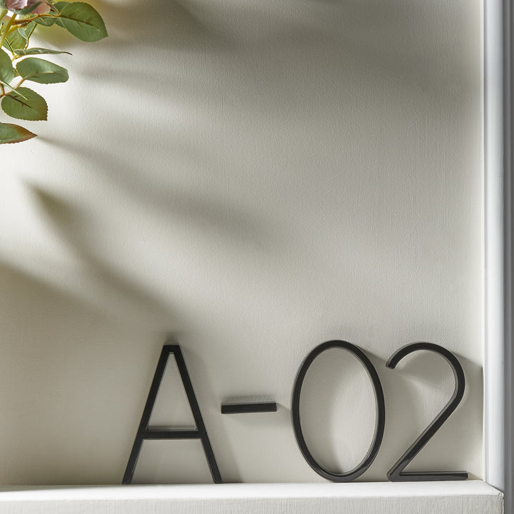 Lisslune | Black house numbers