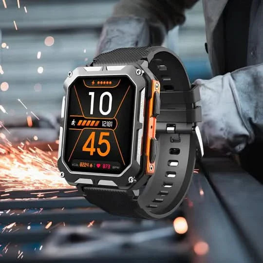 Lisslune | Rugged Smartwatch with Health Tracking & Calls