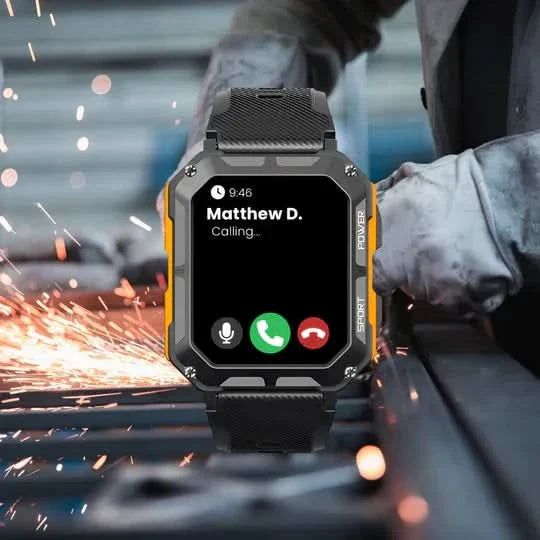 Lisslune | Rugged Smartwatch with Health Tracking & Calls