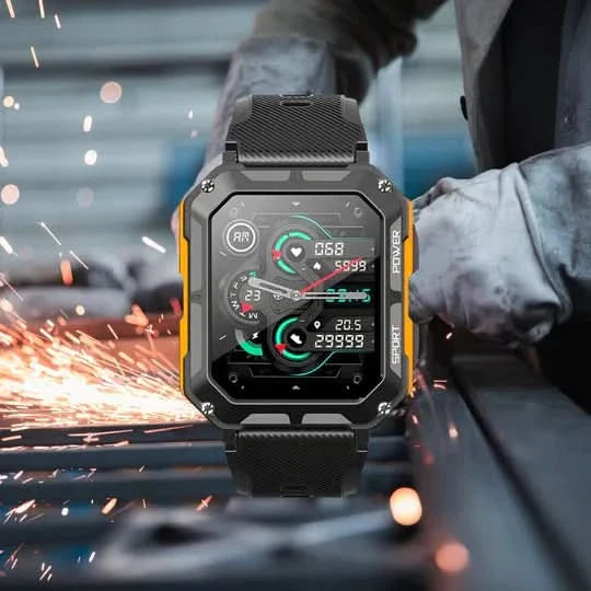 Lisslune | Rugged Smartwatch with Health Tracking & Calls