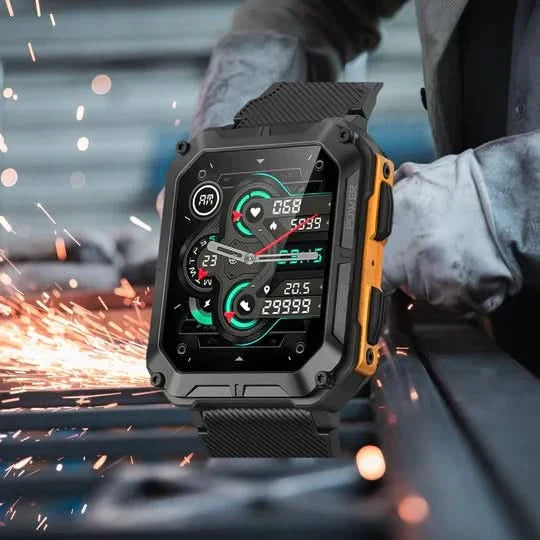 Lisslune | Rugged Smartwatch with Health Tracking & Calls