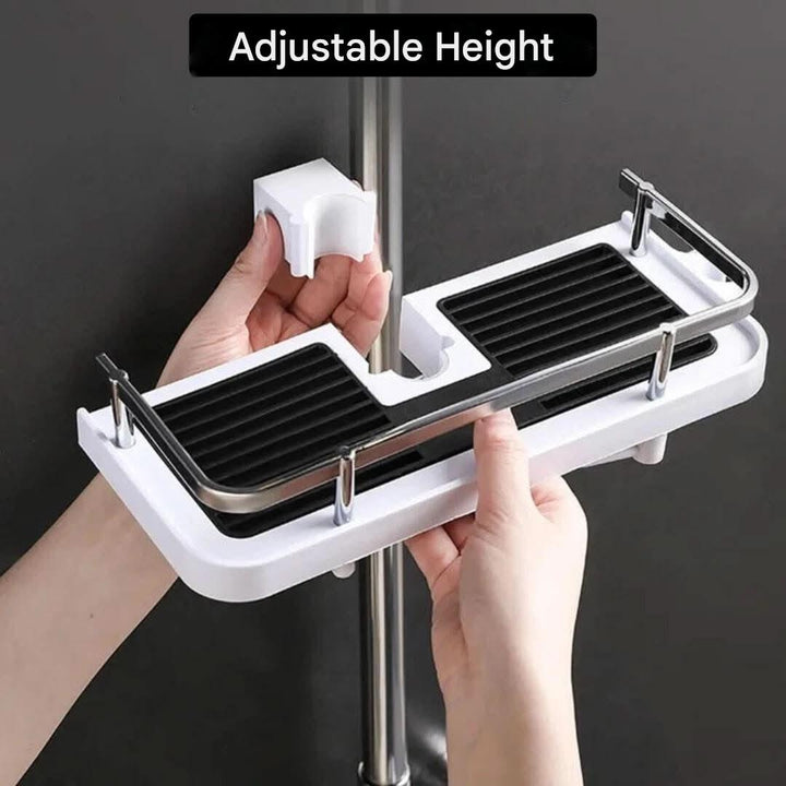 Lisslune | Clixor – Self-adhesive storage rack for shower without drilling
